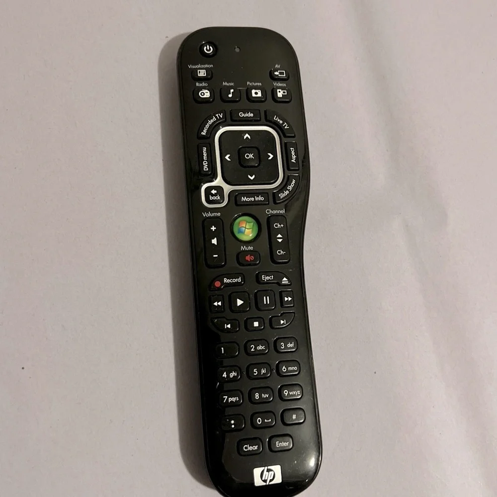 HP TSGH-IR06 Remote Control Touchsmart Windows PC Media Center WORKS Tested